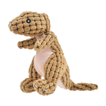 Petorest Plush Dinosaur Chew Toy – Interactive & Durable