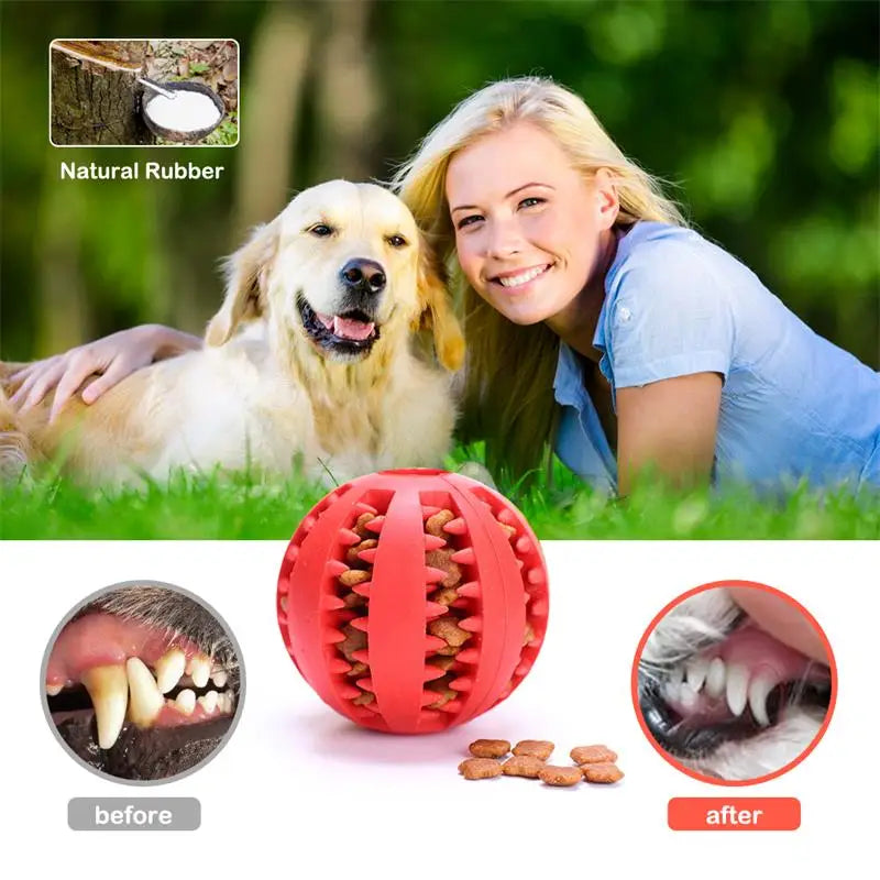 Dog Food Ball – Interactive Rubber Chew novelty item for Teeth Cleaning – Rechargeable, Discreet, Intimate Wellness Accessory – Quiet, Rechargeable, Waterproof, Couples & Solo Use, Discreet Intimate Wellness Accessory