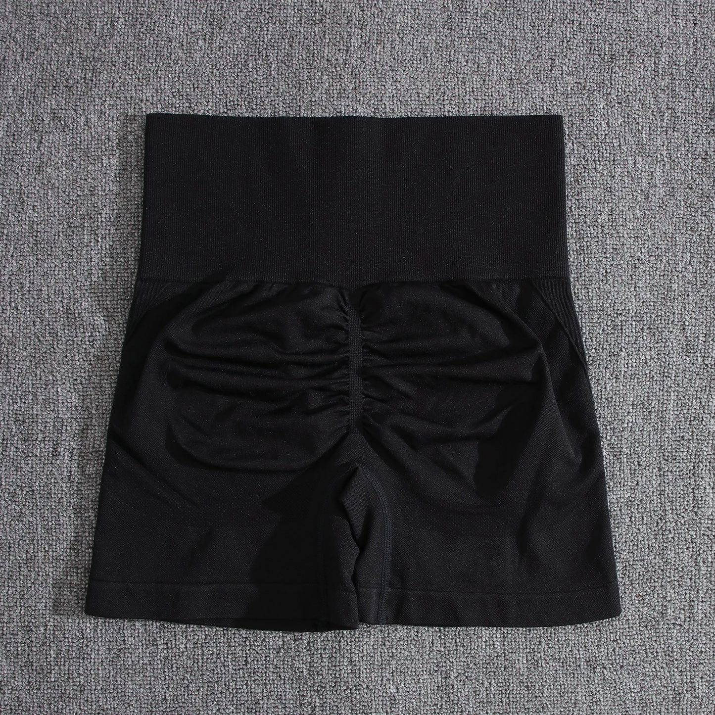 Solid Women Two Piece Sets Peach Buttocks Shorts Female Trackuists Gym Set Halter Fitness Shorts Push Up Bra Summer [BRA]