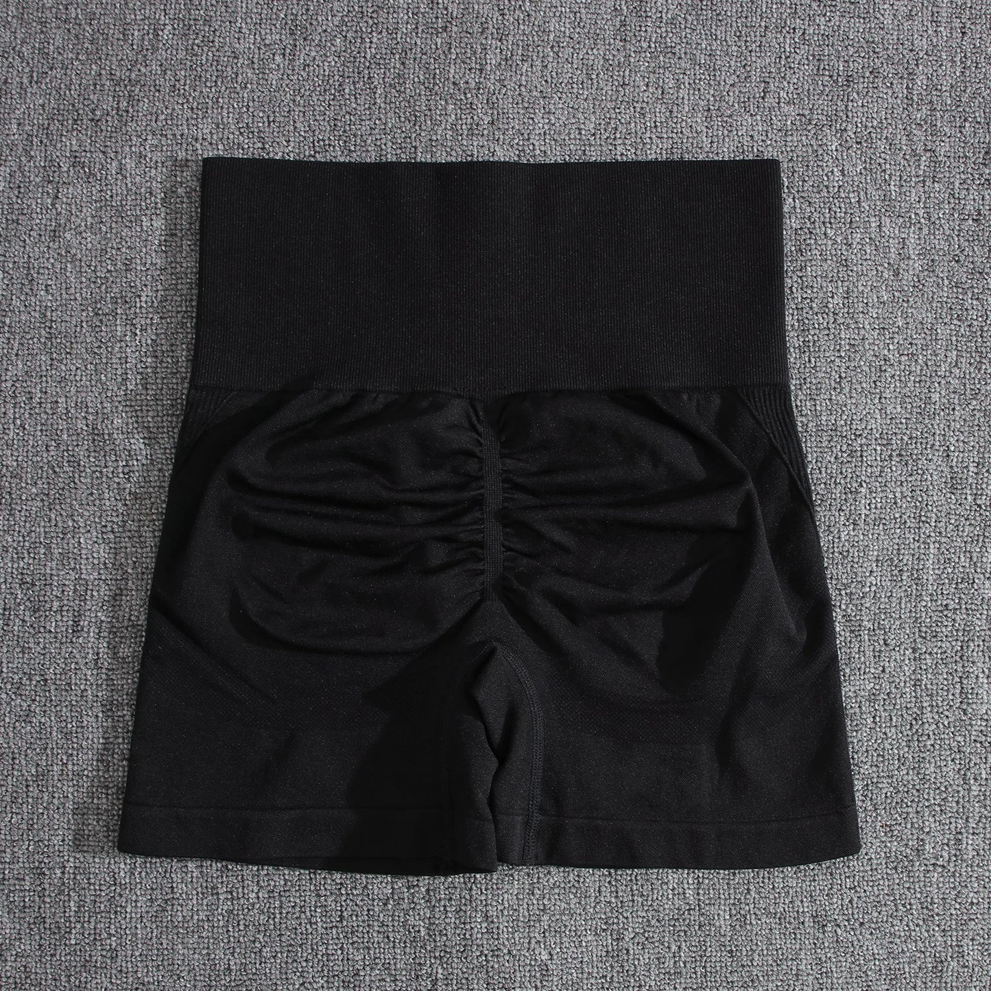 Solid Women Two Piece Sets Peach Buttocks Shorts Female Trackuists Gym Set Halter Fitness Shorts Push Up Bra Summer [BRA]