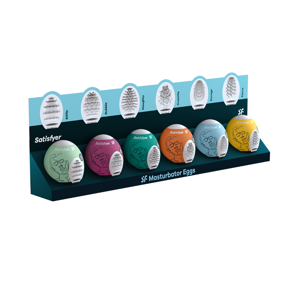 solo massager Egg 6er Assorted Set – Rechargeable, Discreet, Intimate Wellness Accessory – Quiet, Rechargeable, Waterproof, Couples & Solo Use, Discreet Intimate Wellness Accessory