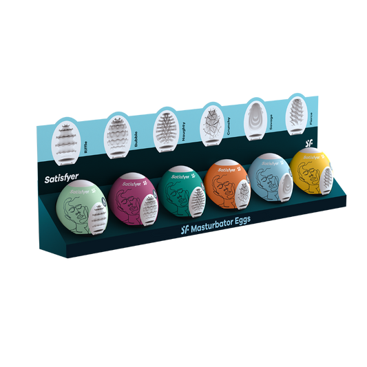 solo massager Egg 6er Assorted Set – Rechargeable, Discreet, Intimate Wellness Accessory – Quiet, Rechargeable, Waterproof, Couples & Solo Use, Discreet Intimate Wellness Accessory