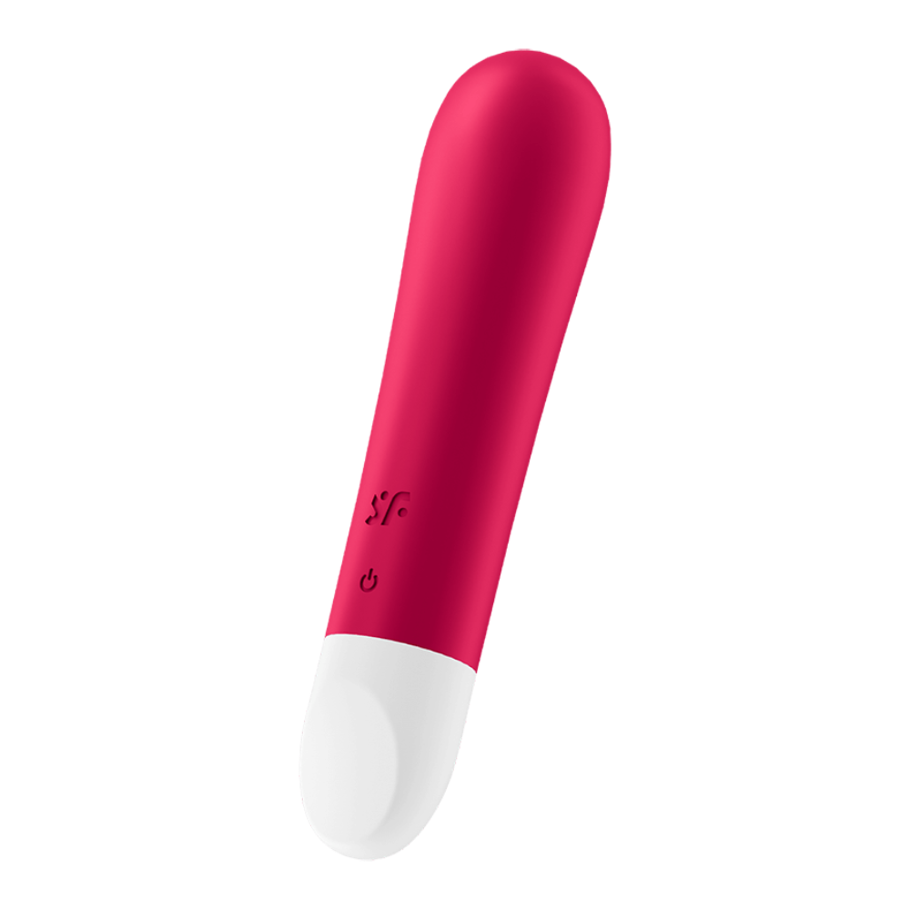 Ultra Power Bullet 1 - Perfect Twist Red – Rechargeable, Discreet, Intimate Wellness Accessory – Quiet, Rechargeable, Waterproof, Couples & Solo Use, Discreet Intimate Wellness Accessory