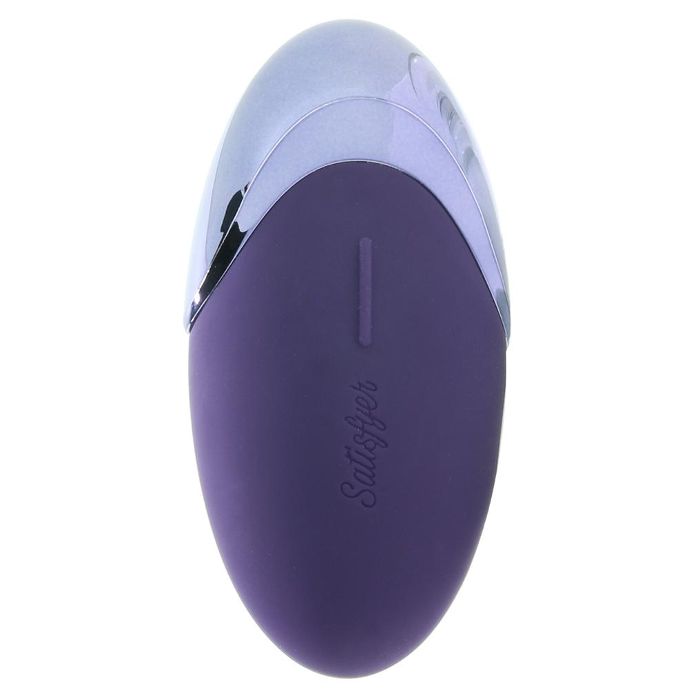 Purple Pleasure Layon - Violet/Brass – Rechargeable, Discreet, Intimate Wellness Accessory – Quiet, Rechargeable, Waterproof, Couples & Solo Use, Discreet Intimate Wellness Accessory