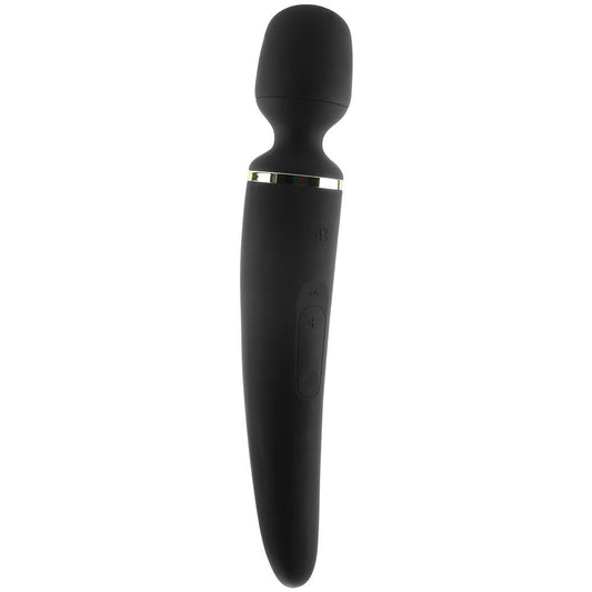 Wander-Women - Black/Gold – Rechargeable, Discreet, Intimate Wellness Accessory – Quiet, Rechargeable, Waterproof, Couples & Solo Use, Discreet Intimate Wellness Accessory