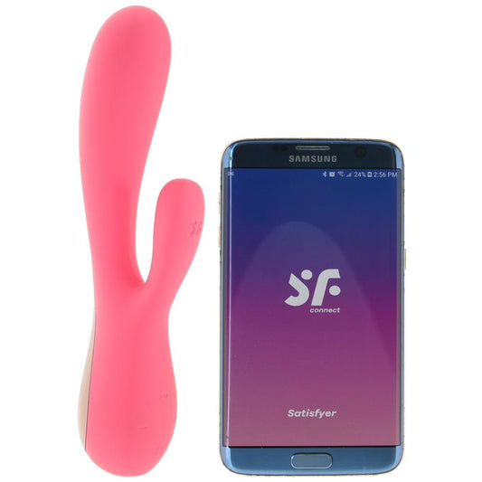 Mono Flex - Red – Rechargeable, Discreet, Intimate Wellness Accessory – Quiet, Rechargeable, Waterproof, Couples & Solo Use, Discreet Intimate Wellness Accessory