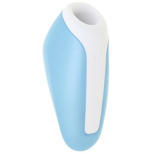 Love Breeze - Ice Blue – Rechargeable, Discreet, Intimate Wellness Accessory – Quiet, Rechargeable, Waterproof, Couples & Solo Use, Discreet Intimate Wellness Accessory