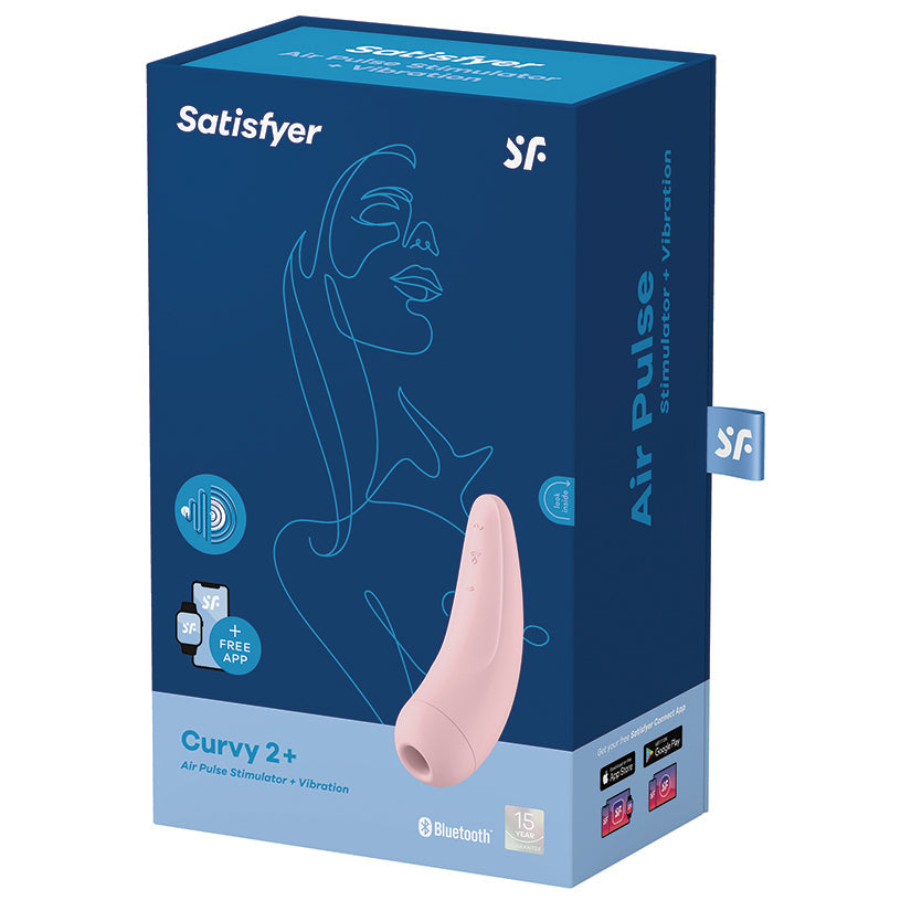 Satisfyer Curvy 2+ Pink.