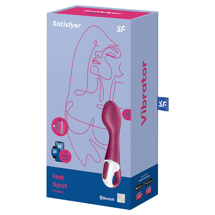 Satisfyer Hot Spot Warming G-Spot Vibrator.
