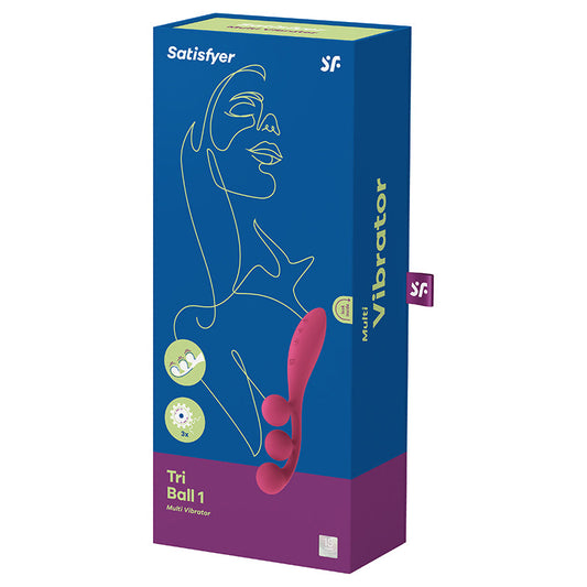 Satisfyer Tri Ball 1-Red.
