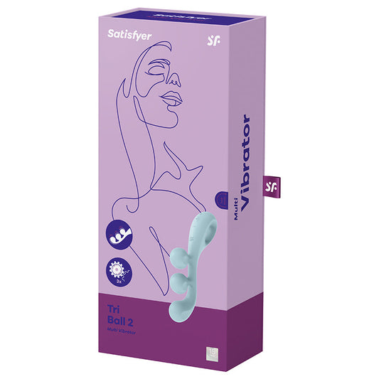 Satisfyer Tri Ball 2-Light Blue.