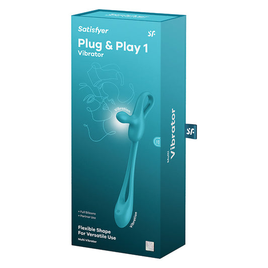 Satisfyer Plug and Play 1-Bluegreen.