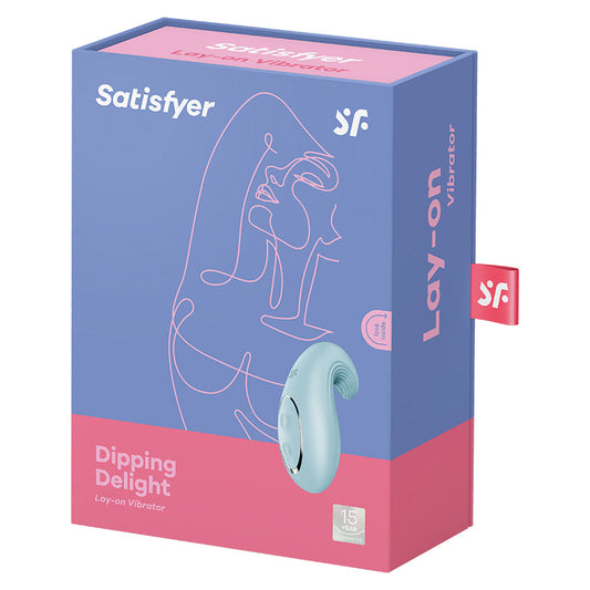 Satisfyer Dipping Delight-Light Blue.
