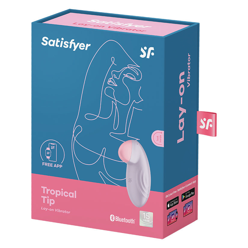 Satisfyer Tropical Tip-Light Lilac.