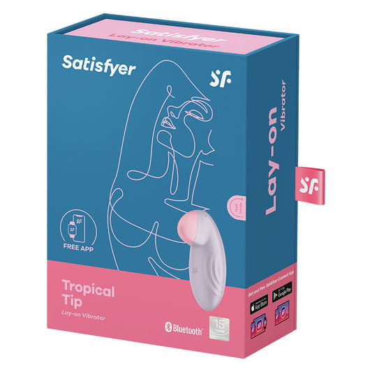 Satisfyer Tropical Tip-Light Lilac.