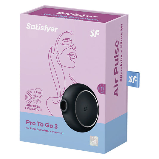 Satisfyer Pro To Go 3-Black.