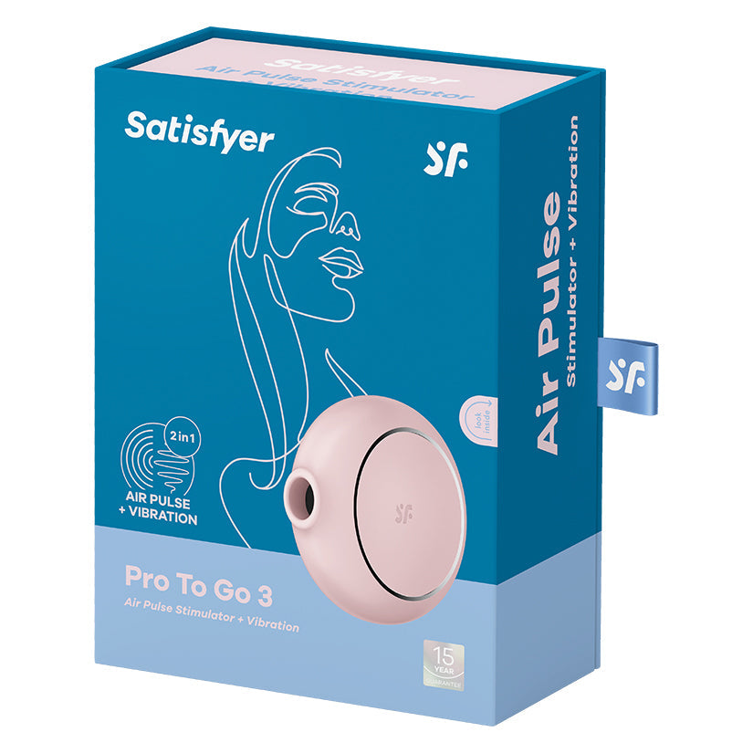 Satisfyer Pro To Go 3-Rose.