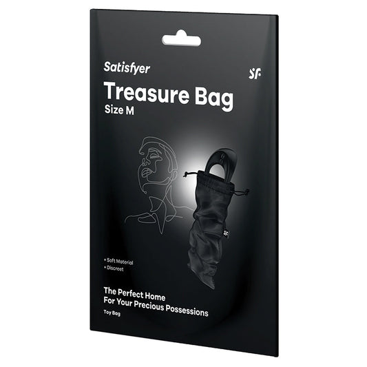 Satisfyer Treasure Bag M-Black.