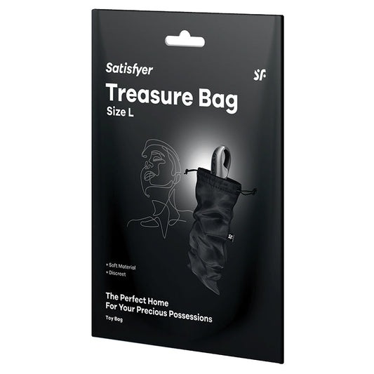 Satisfyer Treasure Bag L-Black.
