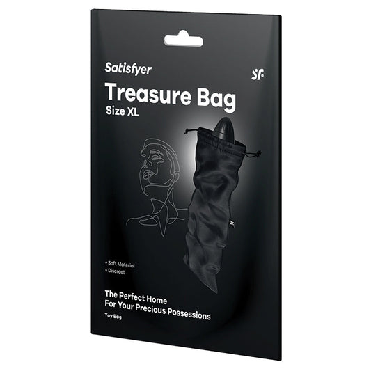 Satisfyer Treasure Bag XL-Black.