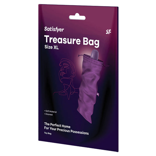Satisfyer Treasure Bag XL-Violet.