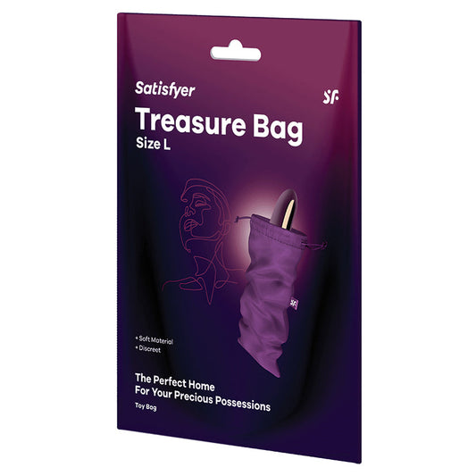 Satisfyer Treasure Bag L-Violet.
