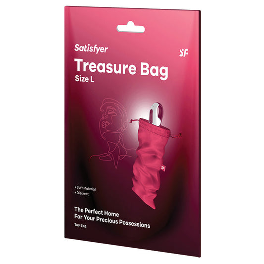 Satisfyer Treasure Bag L-Pink.
