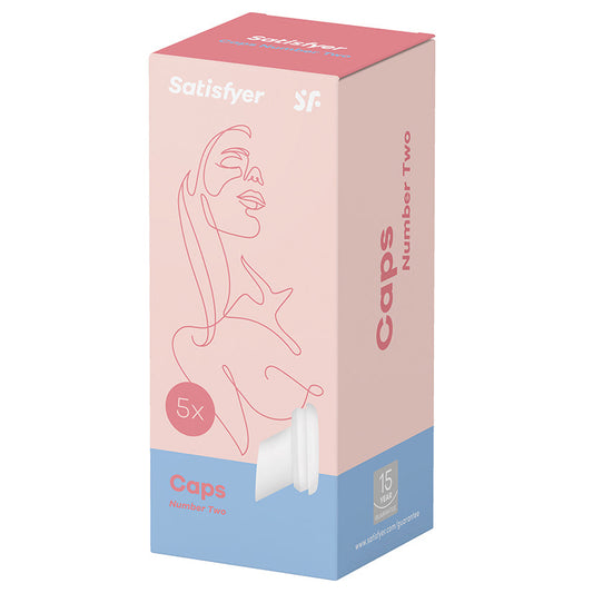Satisfyer Number Two Climax Tips-White.