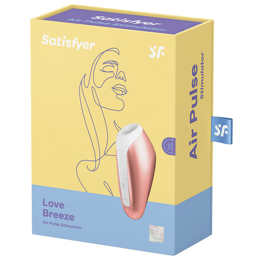 Satisfyer Love Breeze Air Pulse Stimulator-Copper.