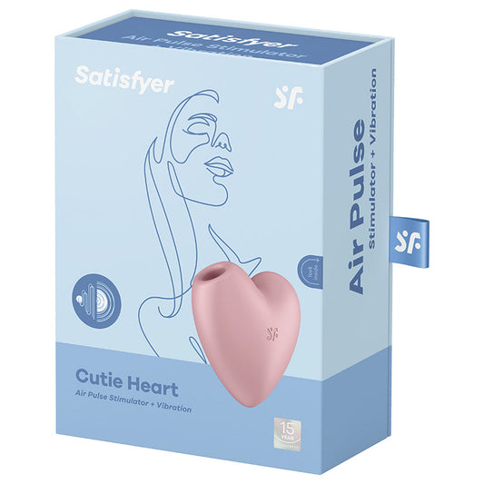 Satisfyer Cutie Heart-Light Red.