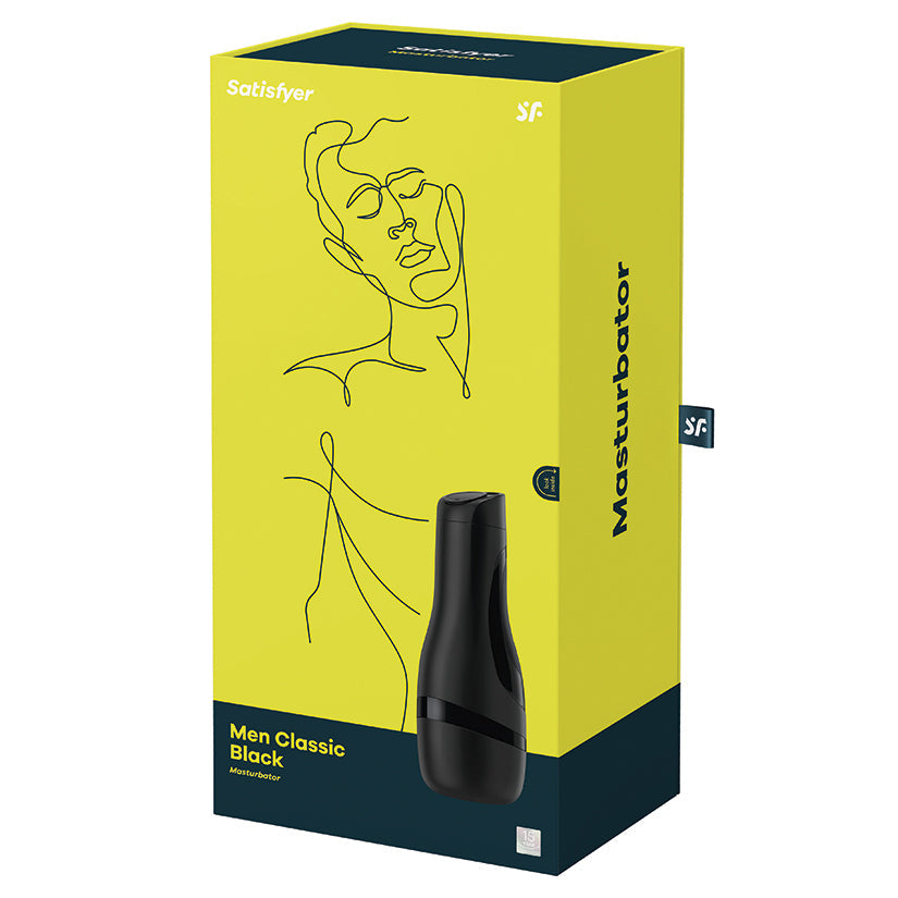 Satisfyer Men Classic Masturbator-Black.