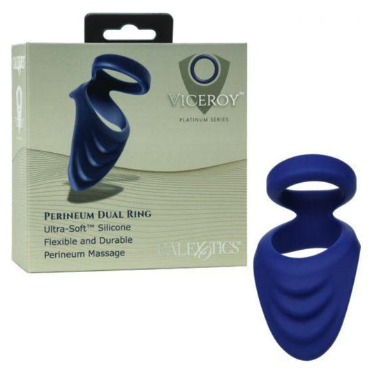 Viceroy Perineum Dual Ring – Rechargeable, Discreet, Intimate Wellness Accessory – Quiet, Rechargeable, Waterproof, Couples & Solo Use, Discreet Intimate Wellness Accessory