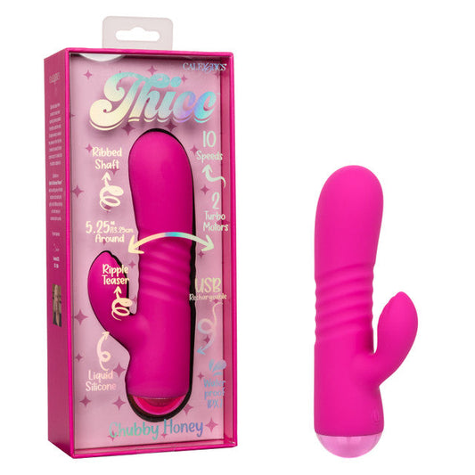 Thicc Chubby Honey – Rechargeable, Discreet, Intimate Wellness Accessory – Quiet, Rechargeable, Waterproof, Couples & Solo Use, Discreet Intimate Wellness Accessory