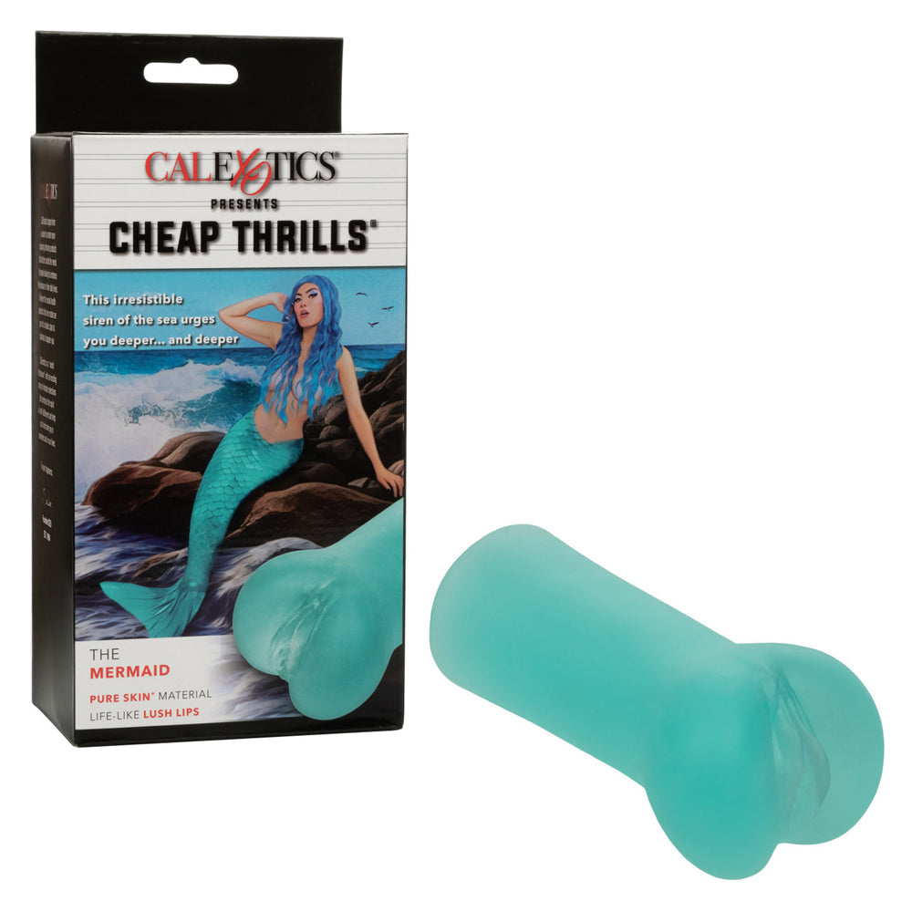 Cheap Thrills The Mermaid – Rechargeable, Discreet, Intimate Wellness Accessory – Quiet, Rechargeable, Waterproof, Couples & Solo Use, Discreet Intimate Wellness Accessory