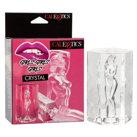Girls Girls Girls™ - Crystal * – Rechargeable, Discreet, Intimate Wellness Accessory – Quiet, Rechargeable, Waterproof, Couples & Solo Use, Discreet Intimate Wellness Accessory