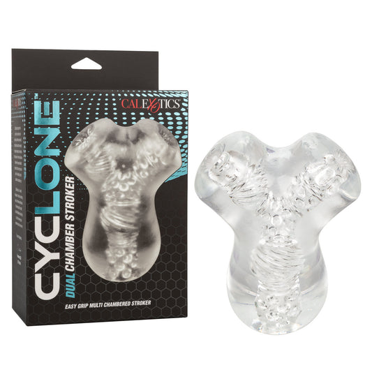 Cyclone Dual Chamber Frotting Stroker – Rechargeable, Discreet, Intimate Wellness Accessory – Quiet, Rechargeable, Waterproof, Couples & Solo Use, Discreet Intimate Wellness Accessory