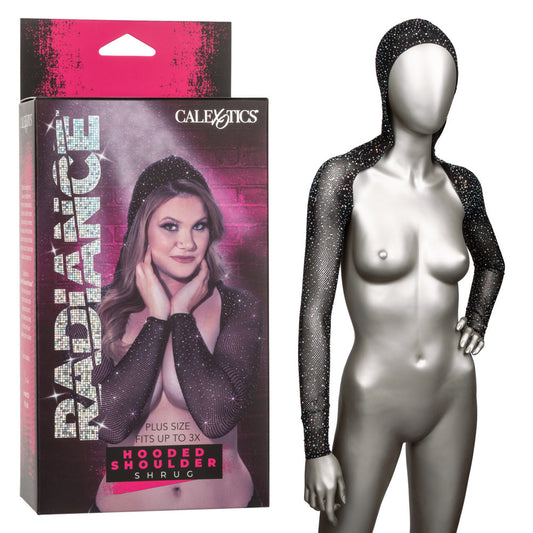 Radiance™ Hooded Shoulder Shrug - Plus * – Rechargeable, Discreet, Intimate Wellness Accessory – Quiet, Rechargeable, Waterproof, Couples & Solo Use, Discreet Intimate Wellness Accessory