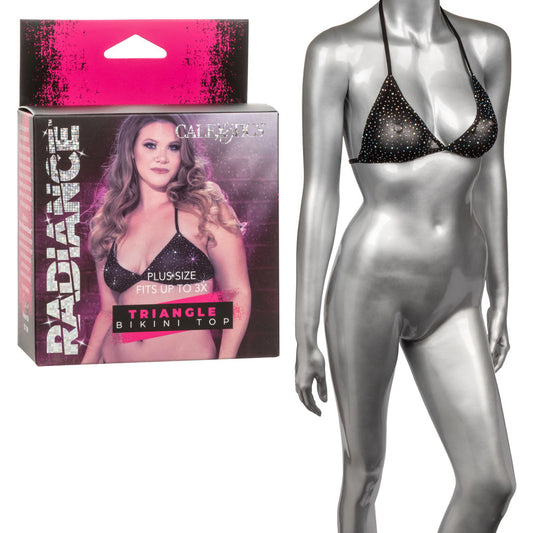 Radiance™ Triangle Bikini Top - Plus * – Rechargeable, Discreet, Intimate Wellness Accessory – Quiet, Rechargeable, Waterproof, Couples & Solo Use, Discreet Intimate Wellness Accessory