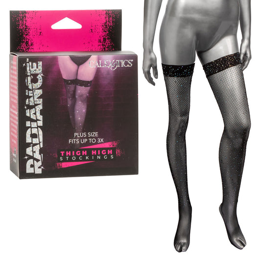 Radiance™ Thigh High Stockings - Plus * – Rechargeable, Discreet, Intimate Wellness Accessory – Quiet, Rechargeable, Waterproof, Couples & Solo Use, Discreet Intimate Wellness Accessory