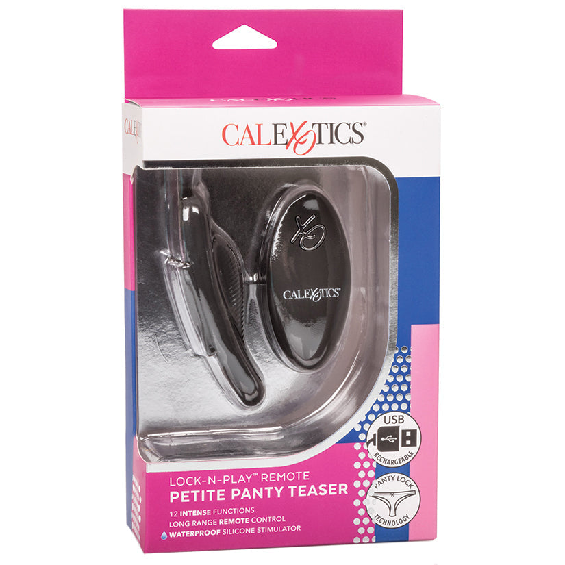 Remote Lock-N-Play Rechargeable Petite Panty Teaser 3.75.
