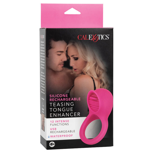 Silicone Rechargeable Teasing Tongue Enhancer.