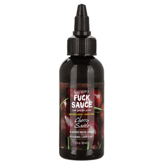 Fuck Sauce Water-Based Lubricant-Cherry 2oz.