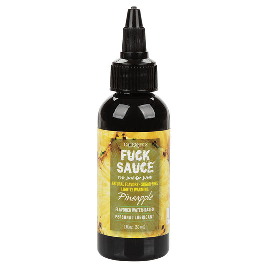 Fuck Sauce Flavored Water Based Personal Lubricant-Pineapple 2oz.