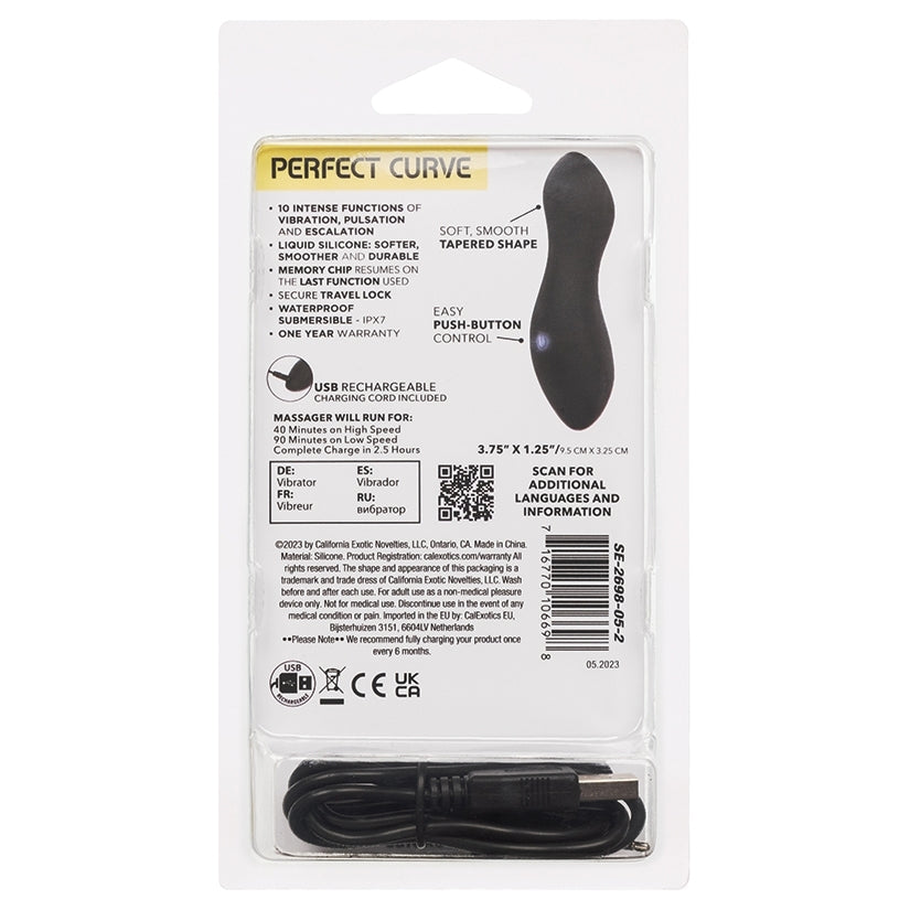 featuring a soft and smooth tapered shape. With 10 intense functions ofvibration.