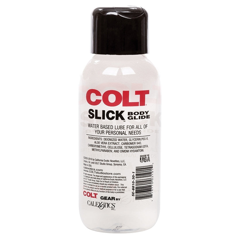 will enhance your pleasure and make your fun more intense. Use the lube your<br>favorite COLT stars use. COLT Slickª Lube is latex compatible