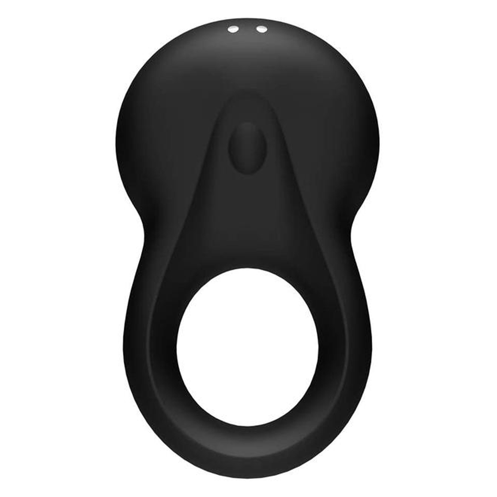 Signet Ring - Black – Rechargeable, Discreet, Intimate Wellness Accessory – Quiet, Rechargeable, Waterproof, Couples & Solo Use, Discreet Intimate Wellness Accessory