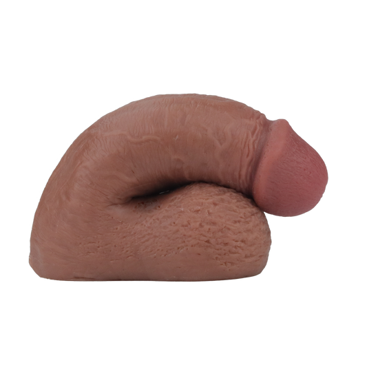 Gender Fluid Soft Packer 5" Light Brown – Rechargeable, Discreet, Intimate Wellness Accessory – Quiet, Rechargeable, Waterproof, Couples & Solo Use, Discreet Intimate Wellness Accessory