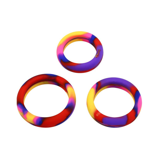 Gender Fluid Grip Me Tension Ring Set – Rechargeable, Discreet, Intimate Wellness Accessory – Quiet, Rechargeable, Waterproof, Couples & Solo Use, Discreet Intimate Wellness Accessory