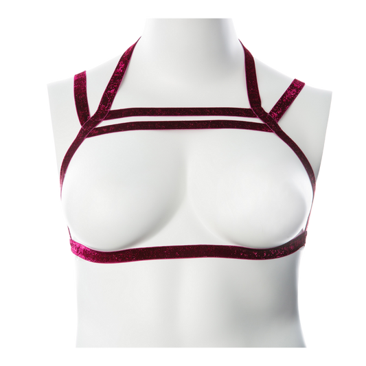 Gender Fluid Sugar Coated Harness S-L * – Rechargeable, Discreet, Intimate Wellness Accessory – Quiet, Rechargeable, Waterproof, Couples & Solo Use, Discreet Intimate Wellness Accessory