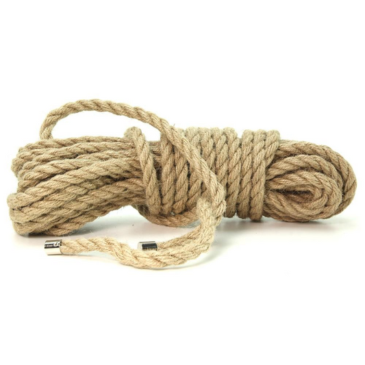 Voodoo Hemp playful restraint Rope 32'/10M – Rechargeable, Discreet, Intimate Wellness Accessory – Quiet, Rechargeable, Waterproof, Couples & Solo Use, Discreet Intimate Wellness Accessory
